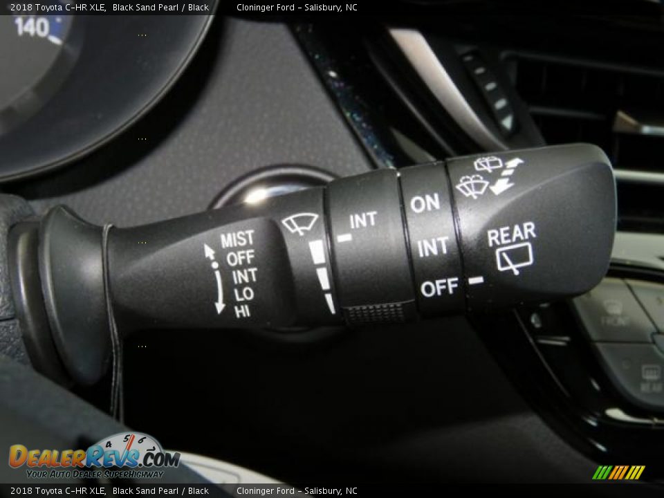 2018 Toyota C-HR XLE Black Sand Pearl / Black Photo #22