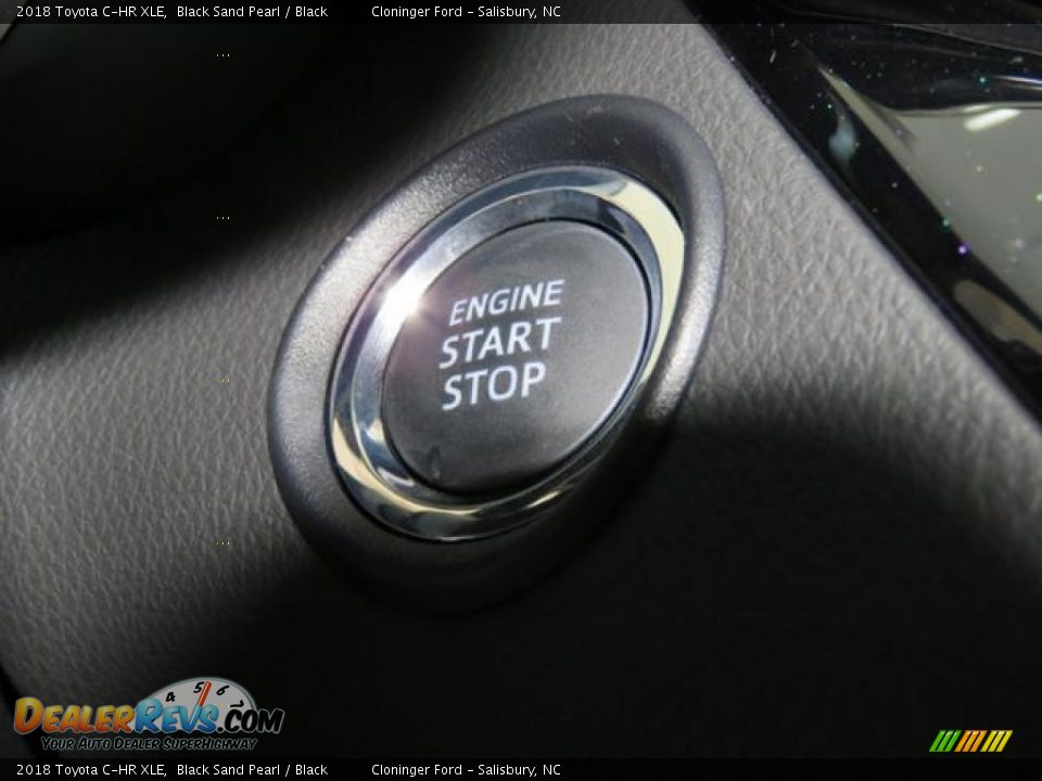 2018 Toyota C-HR XLE Black Sand Pearl / Black Photo #23