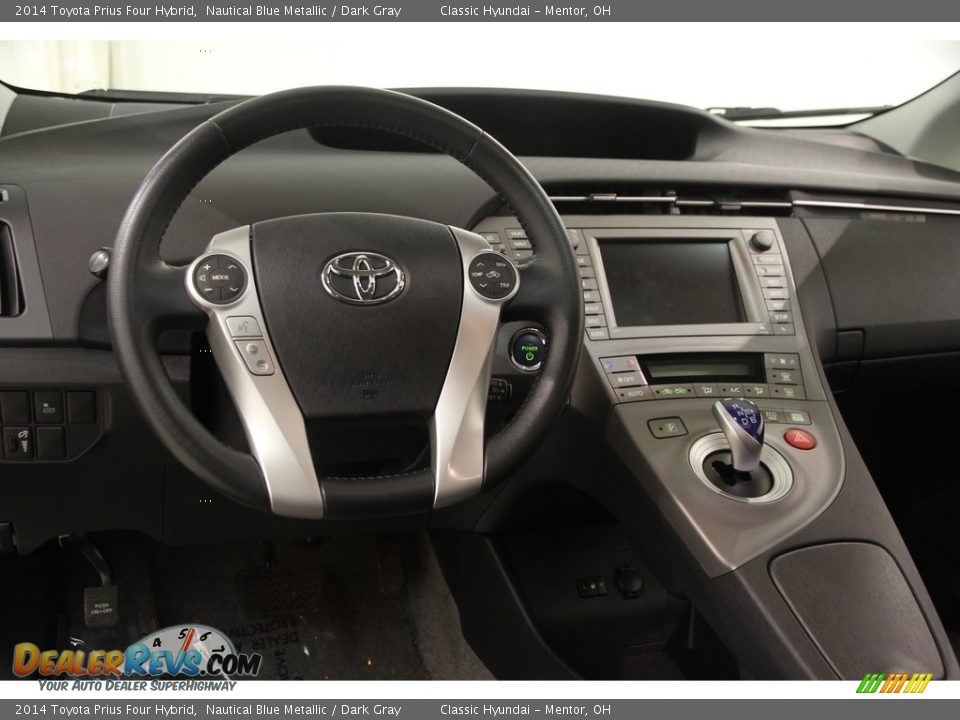 Dashboard of 2014 Toyota Prius Four Hybrid Photo #6