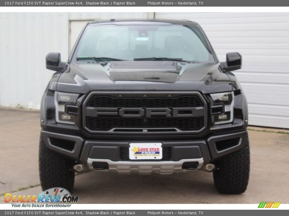 2017 Ford F150 SVT Raptor SuperCrew 4x4 Shadow Black / Raptor Black Photo #2