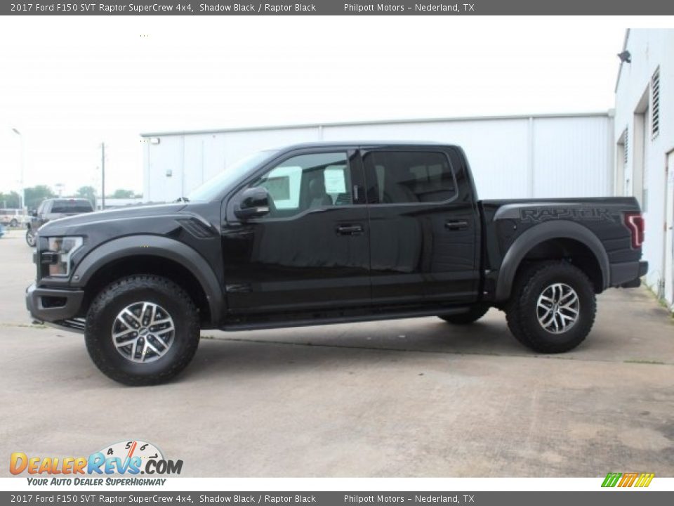 2017 Ford F150 SVT Raptor SuperCrew 4x4 Shadow Black / Raptor Black Photo #4