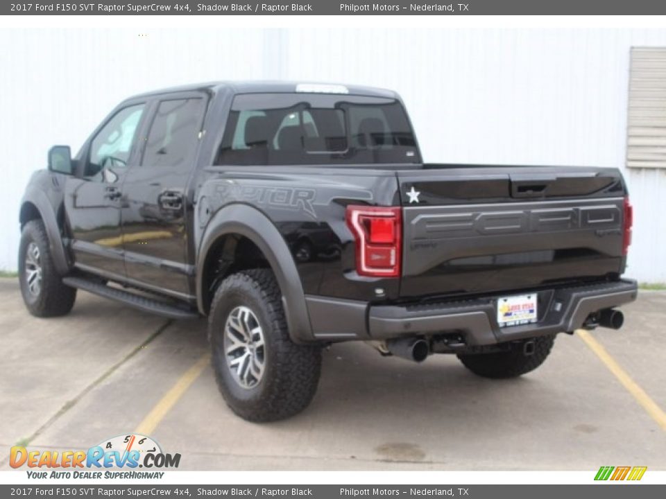 2017 Ford F150 SVT Raptor SuperCrew 4x4 Shadow Black / Raptor Black Photo #5