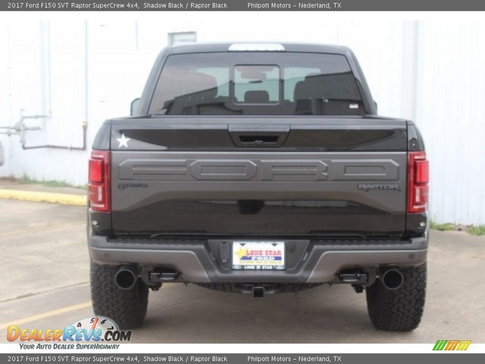 2017 Ford F150 SVT Raptor SuperCrew 4x4 Shadow Black / Raptor Black Photo #6