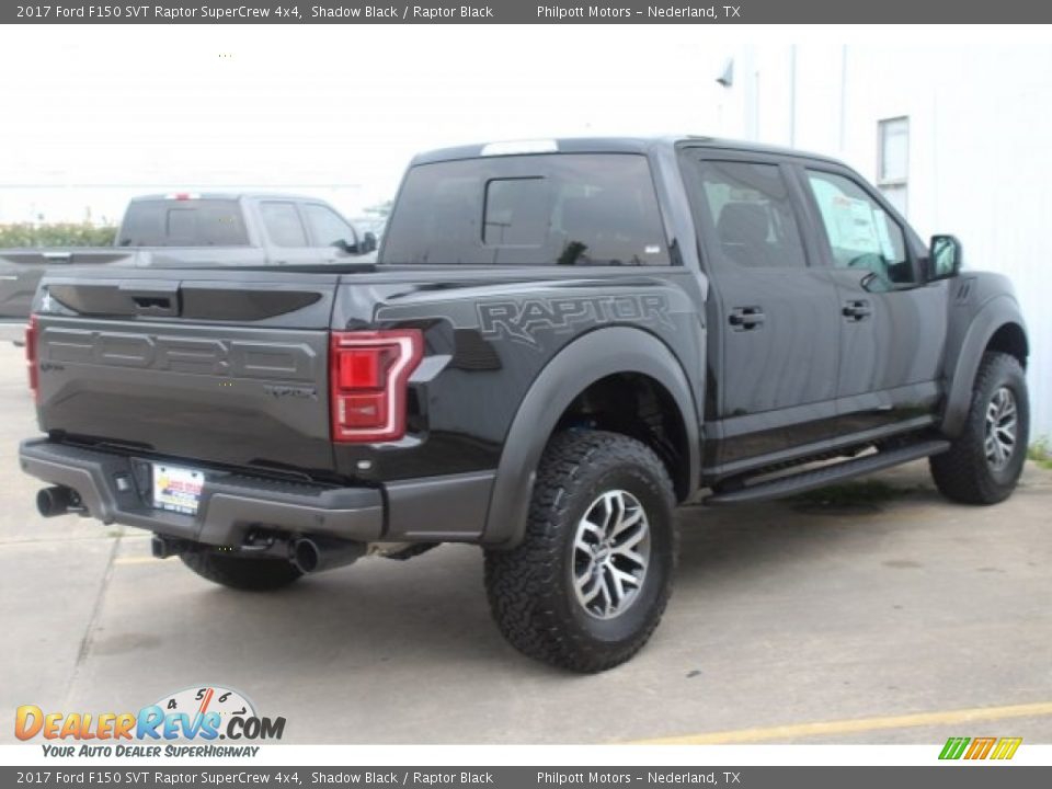 2017 Ford F150 SVT Raptor SuperCrew 4x4 Shadow Black / Raptor Black Photo #7