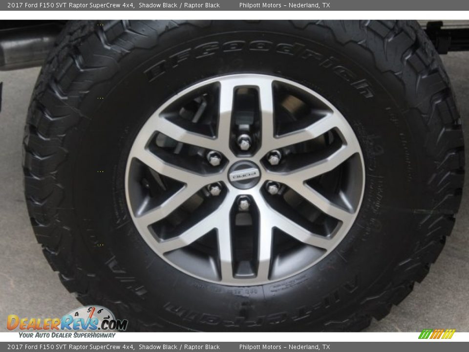 2017 Ford F150 SVT Raptor SuperCrew 4x4 Wheel Photo #9