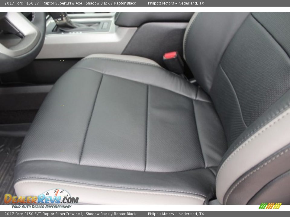 2017 Ford F150 SVT Raptor SuperCrew 4x4 Shadow Black / Raptor Black Photo #15