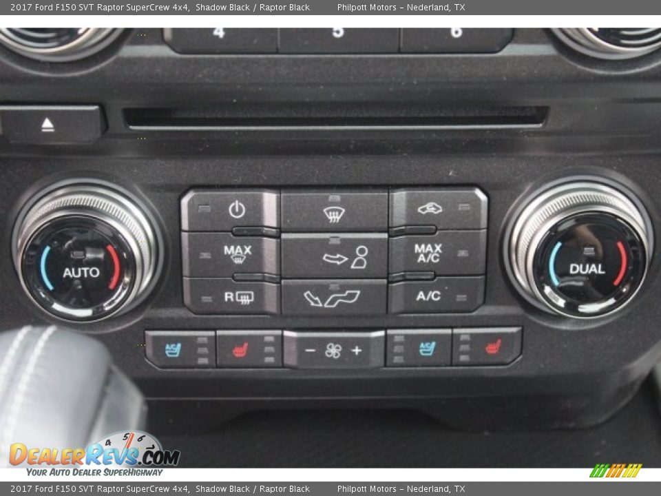 Controls of 2017 Ford F150 SVT Raptor SuperCrew 4x4 Photo #21
