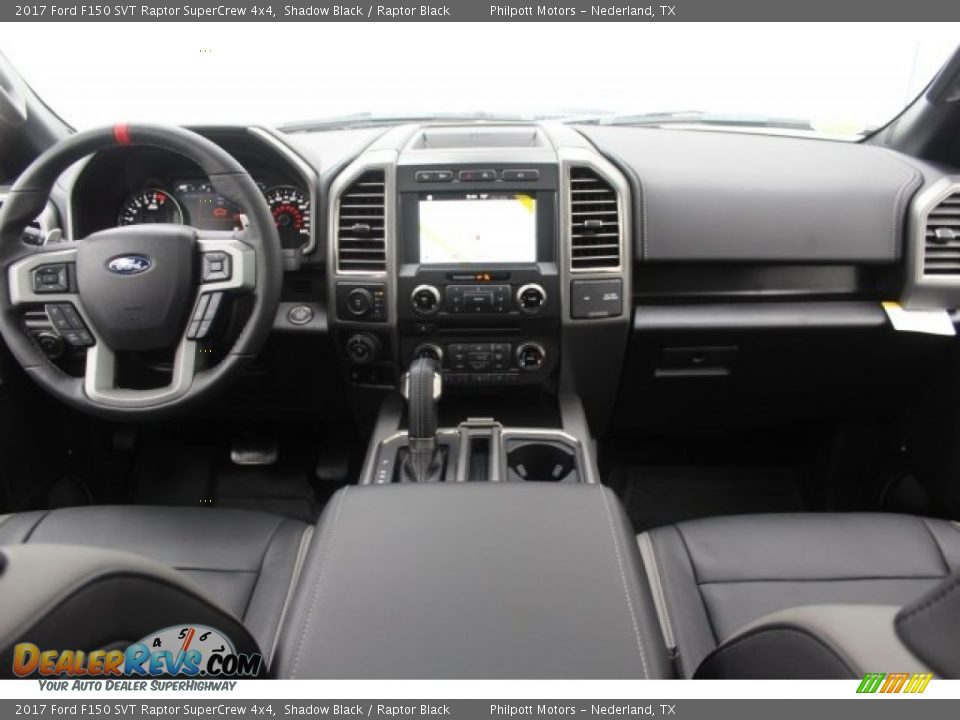 Dashboard of 2017 Ford F150 SVT Raptor SuperCrew 4x4 Photo #31