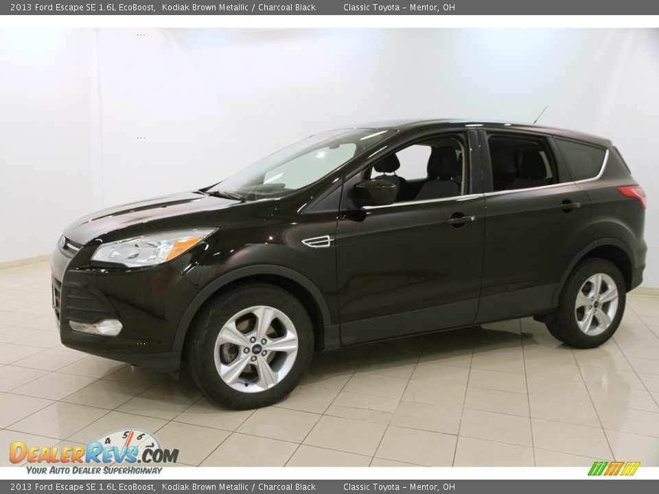 2013 Ford Escape SE 1.6L EcoBoost Kodiak Brown Metallic / Charcoal Black Photo #3