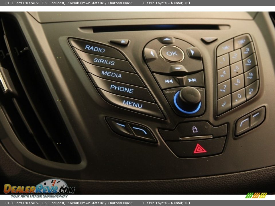 2013 Ford Escape SE 1.6L EcoBoost Kodiak Brown Metallic / Charcoal Black Photo #9