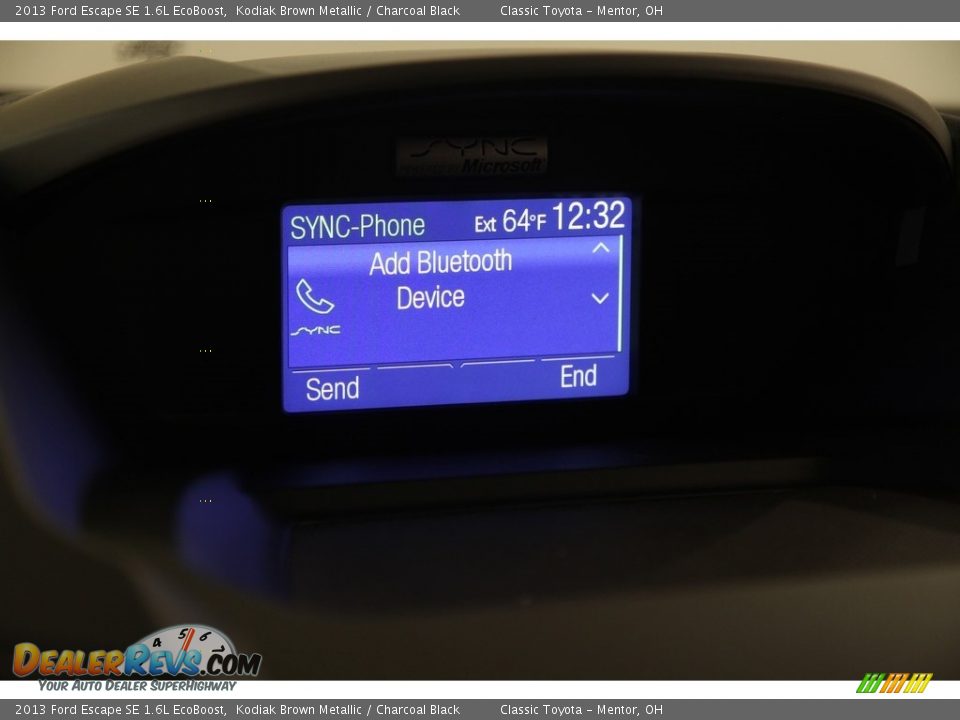 2013 Ford Escape SE 1.6L EcoBoost Kodiak Brown Metallic / Charcoal Black Photo #10