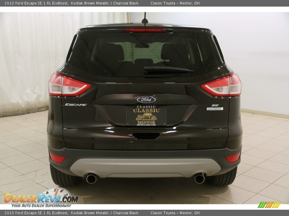 2013 Ford Escape SE 1.6L EcoBoost Kodiak Brown Metallic / Charcoal Black Photo #15