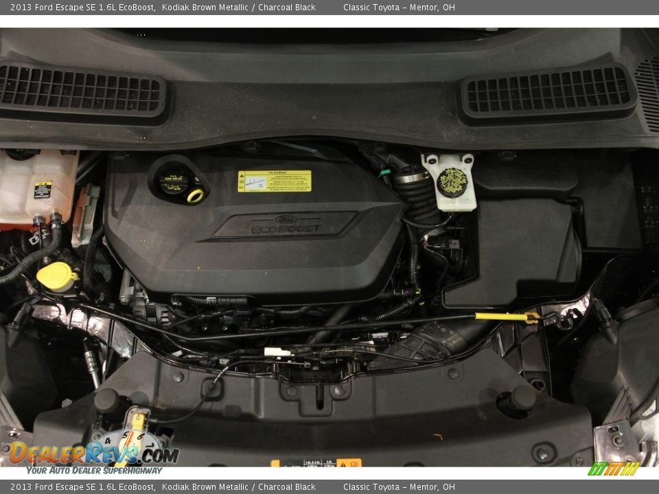 2013 Ford Escape SE 1.6L EcoBoost Kodiak Brown Metallic / Charcoal Black Photo #16