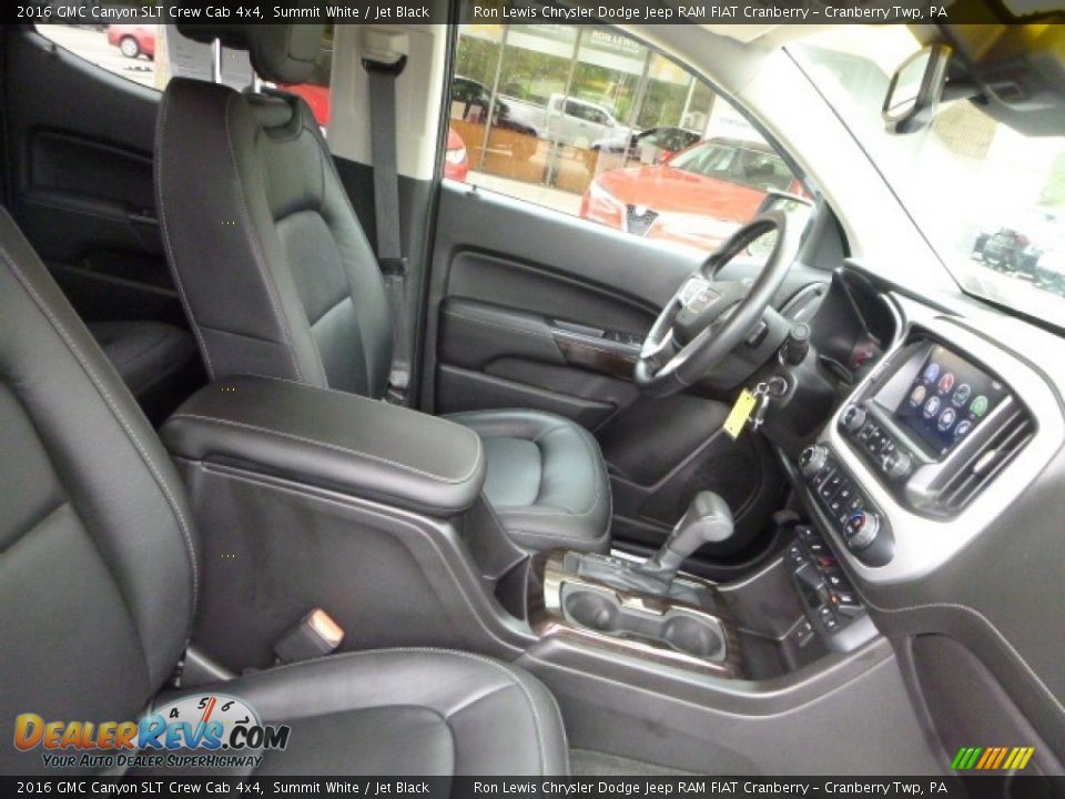 2016 GMC Canyon SLT Crew Cab 4x4 Summit White / Jet Black Photo #4