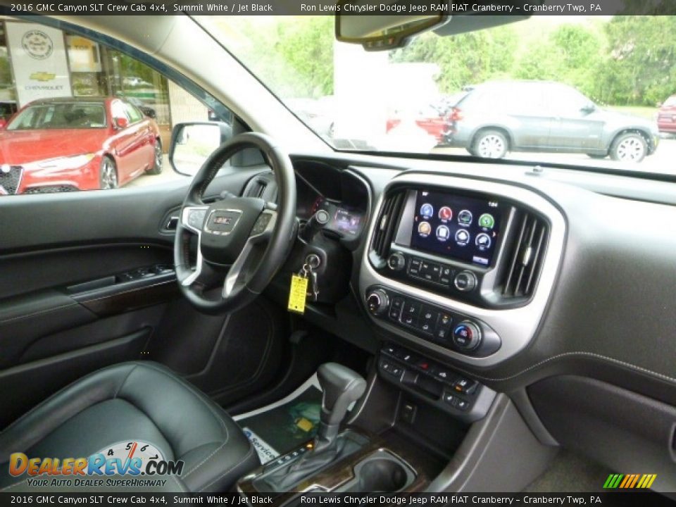 2016 GMC Canyon SLT Crew Cab 4x4 Summit White / Jet Black Photo #5