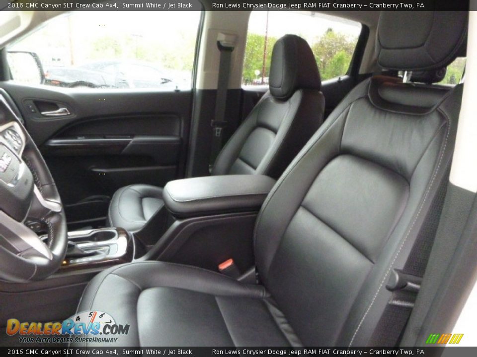 2016 GMC Canyon SLT Crew Cab 4x4 Summit White / Jet Black Photo #13