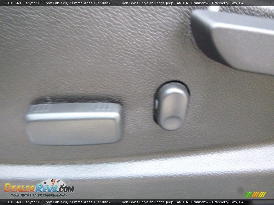 2016 GMC Canyon SLT Crew Cab 4x4 Summit White / Jet Black Photo #14