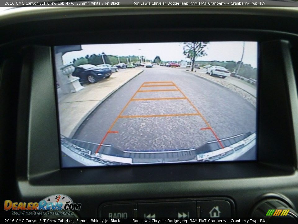 2016 GMC Canyon SLT Crew Cab 4x4 Summit White / Jet Black Photo #18