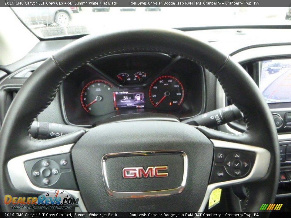 2016 GMC Canyon SLT Crew Cab 4x4 Summit White / Jet Black Photo #20