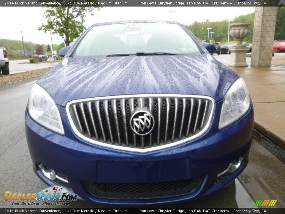 2014 Buick Verano Convenience Luxo Blue Metallic / Medium Titanium Photo #4