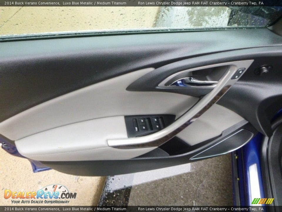 2014 Buick Verano Convenience Luxo Blue Metallic / Medium Titanium Photo #14