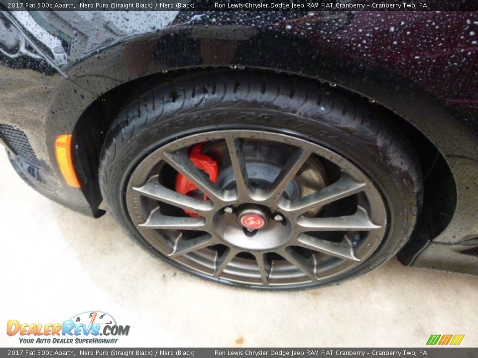 2017 Fiat 500c Abarth Nero Puro (Straight Black) / Nero (Black) Photo #2