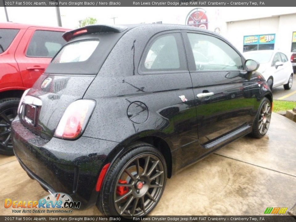 2017 Fiat 500c Abarth Nero Puro (Straight Black) / Nero (Black) Photo #5