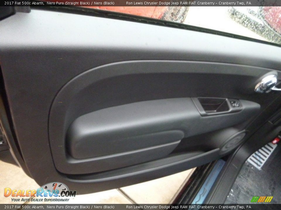 2017 Fiat 500c Abarth Nero Puro (Straight Black) / Nero (Black) Photo #13