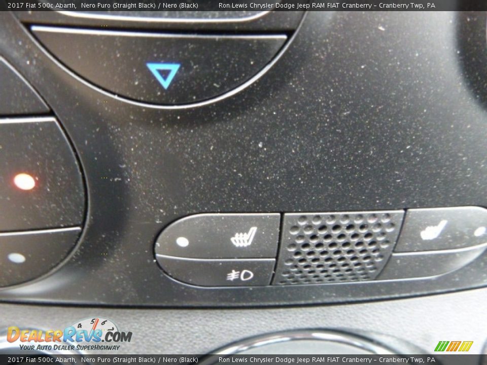 2017 Fiat 500c Abarth Nero Puro (Straight Black) / Nero (Black) Photo #17