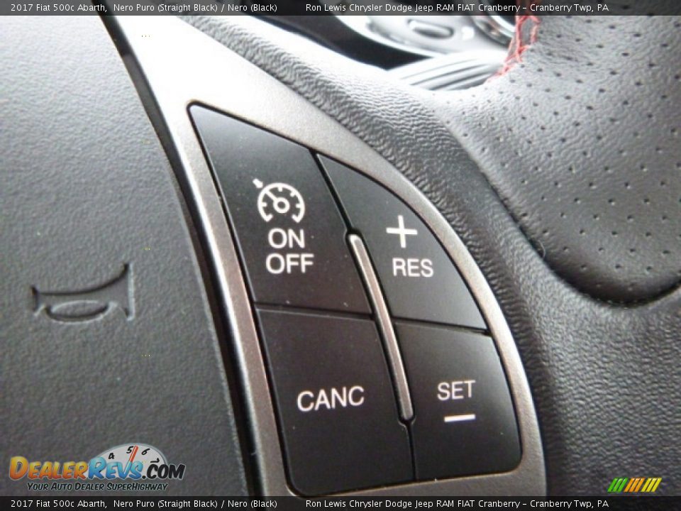 Controls of 2017 Fiat 500c Abarth Photo #19