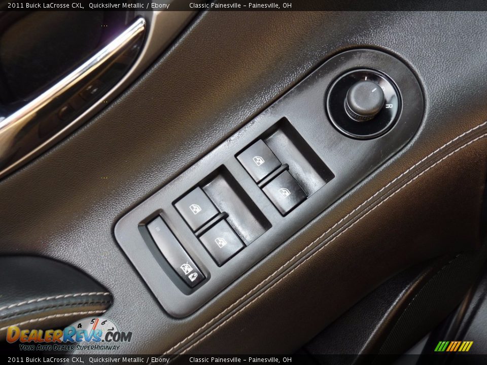 2011 Buick LaCrosse CXL Quicksilver Metallic / Ebony Photo #10