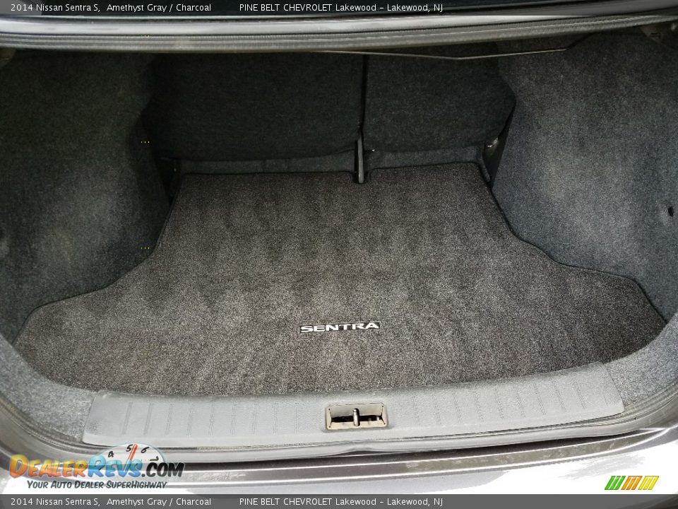 2014 Nissan Sentra S Amethyst Gray / Charcoal Photo #21