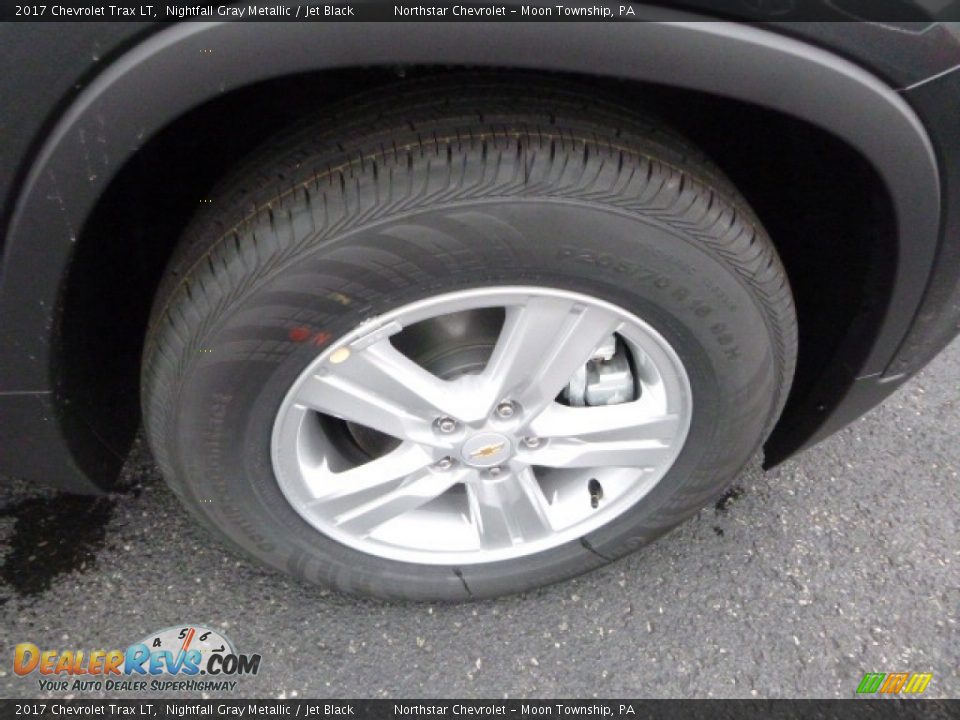 2017 Chevrolet Trax LT Nightfall Gray Metallic / Jet Black Photo #9