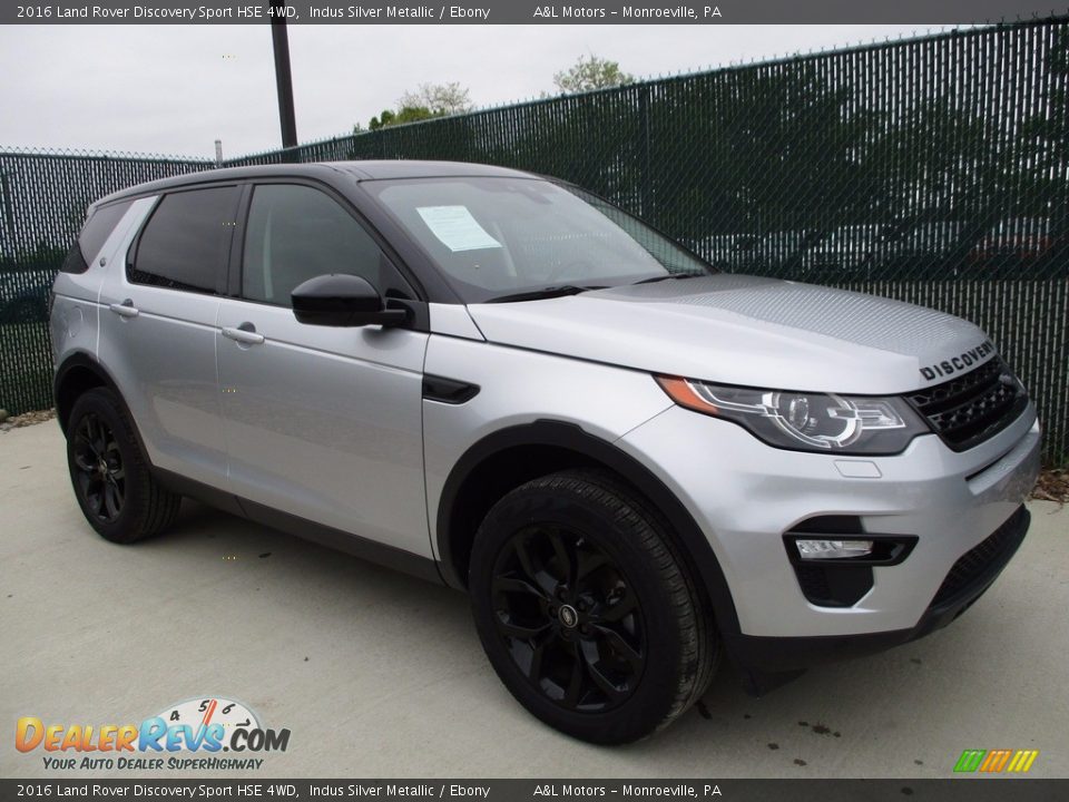 2016 Land Rover Discovery Sport HSE 4WD Indus Silver Metallic / Ebony Photo #1