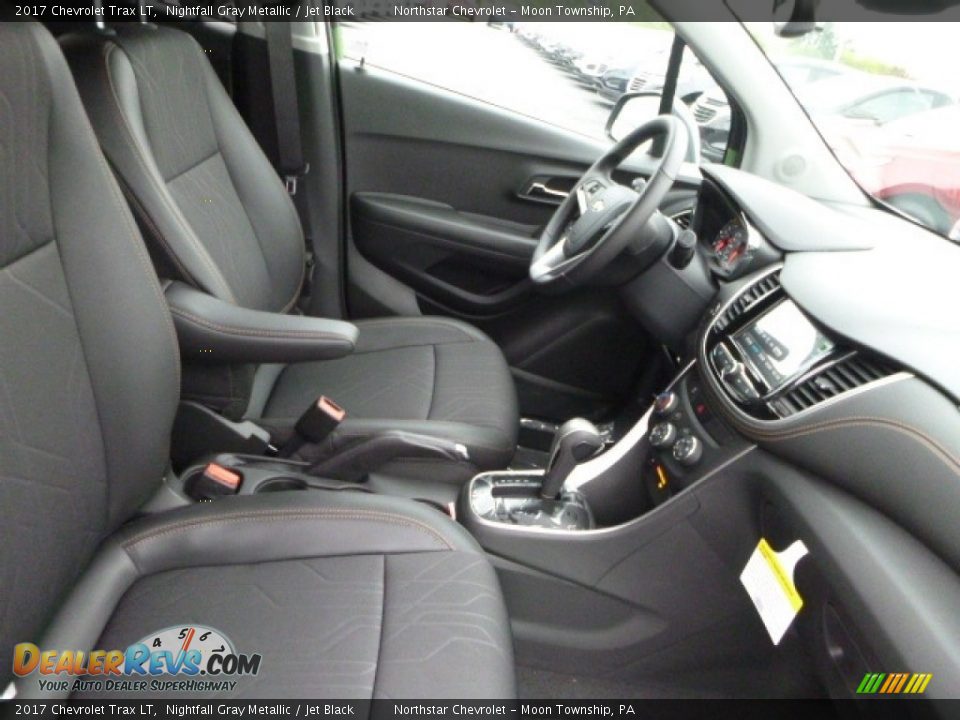 2017 Chevrolet Trax LT Nightfall Gray Metallic / Jet Black Photo #11