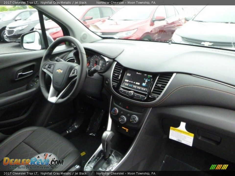 2017 Chevrolet Trax LT Nightfall Gray Metallic / Jet Black Photo #12