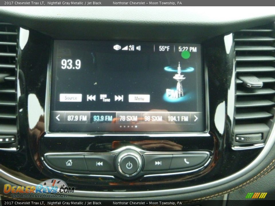 2017 Chevrolet Trax LT Nightfall Gray Metallic / Jet Black Photo #18