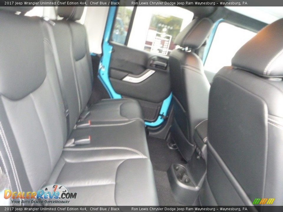 2017 Jeep Wrangler Unlimited Chief Edition 4x4 Chief Blue / Black Photo #7