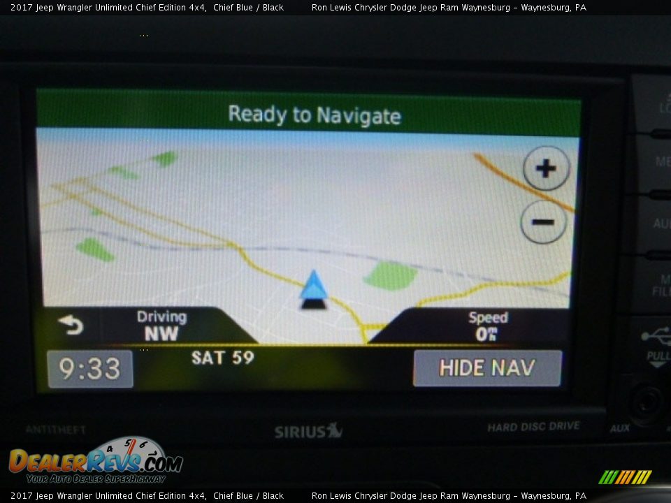 2017 Jeep Wrangler Unlimited Chief Edition 4x4 Chief Blue / Black Photo #17