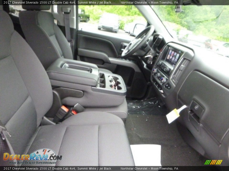 2017 Chevrolet Silverado 1500 LT Double Cab 4x4 Summit White / Jet Black Photo #11