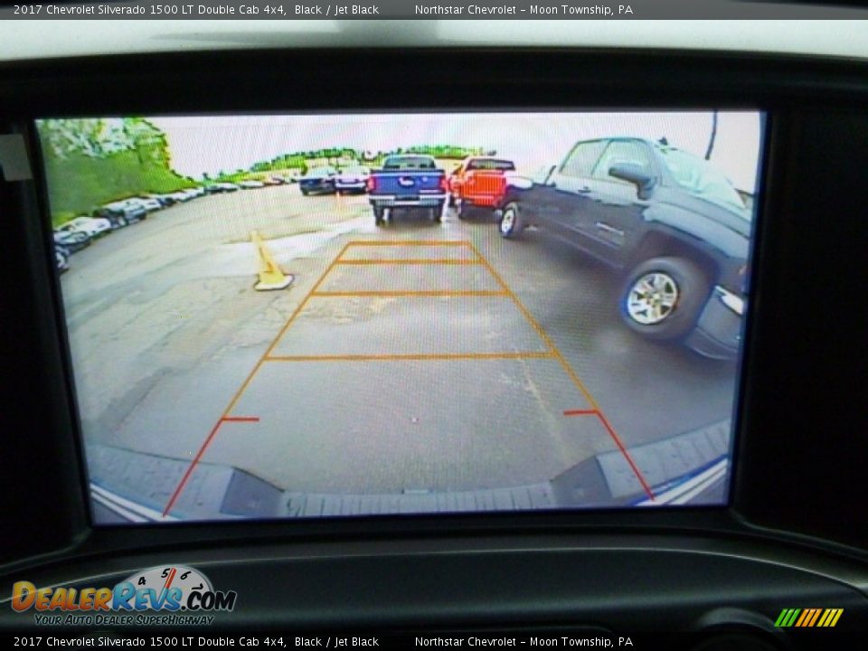 2017 Chevrolet Silverado 1500 LT Double Cab 4x4 Black / Jet Black Photo #19