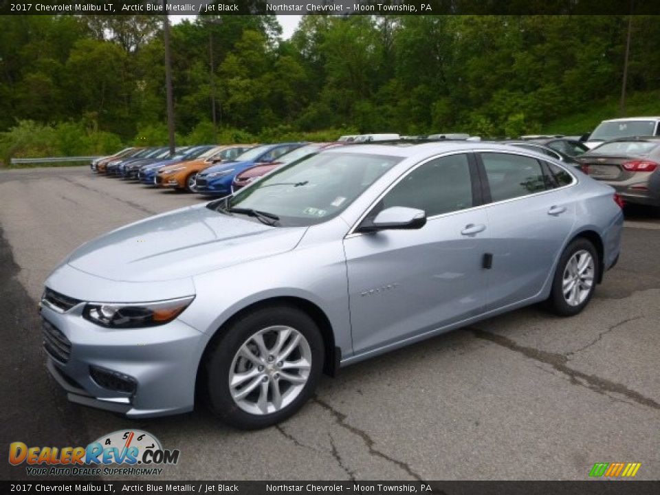 2017 Chevrolet Malibu LT Arctic Blue Metallic / Jet Black Photo #1