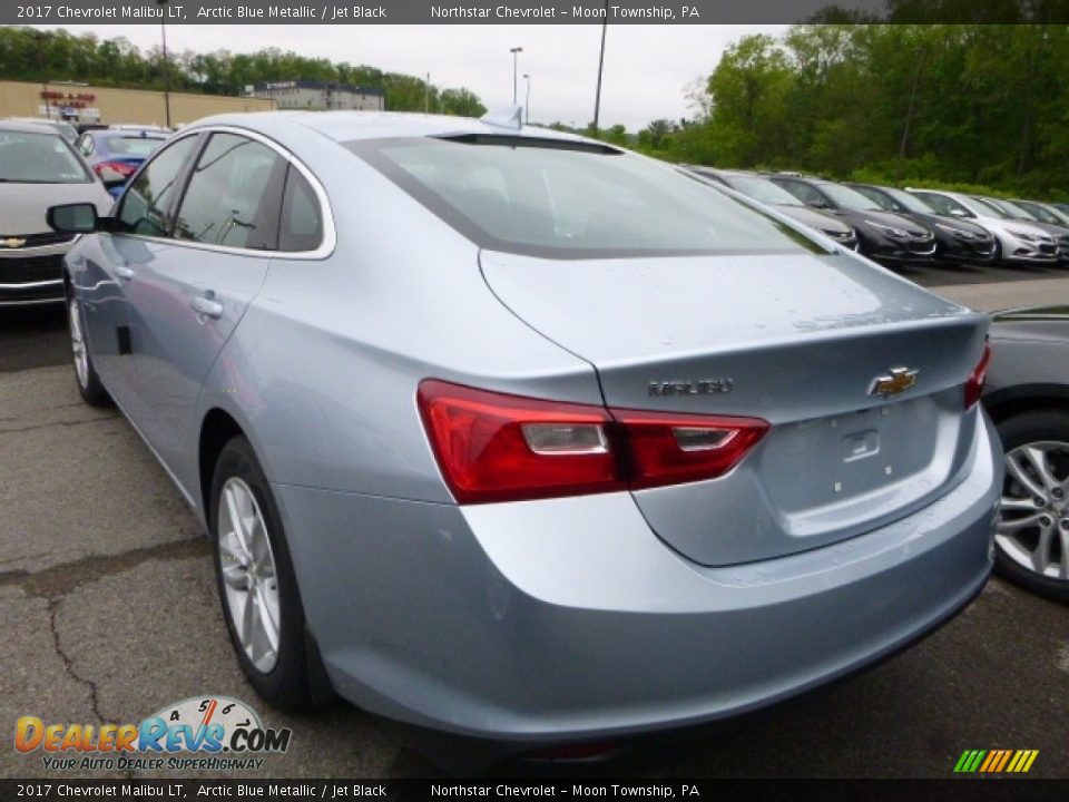 2017 Chevrolet Malibu LT Arctic Blue Metallic / Jet Black Photo #3