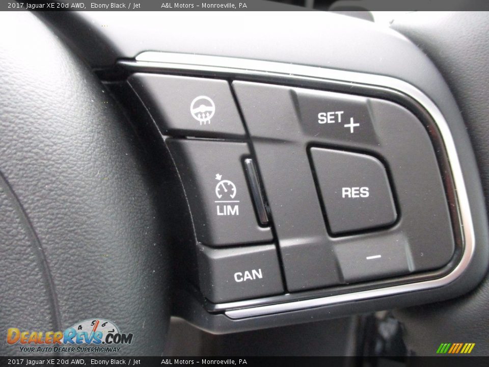 Controls of 2017 Jaguar XE 20d AWD Photo #17