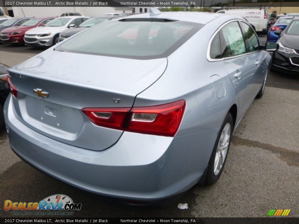 2017 Chevrolet Malibu LT Arctic Blue Metallic / Jet Black Photo #5