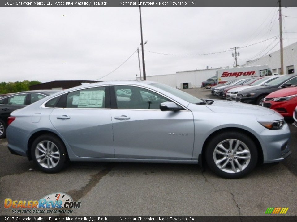 2017 Chevrolet Malibu LT Arctic Blue Metallic / Jet Black Photo #6