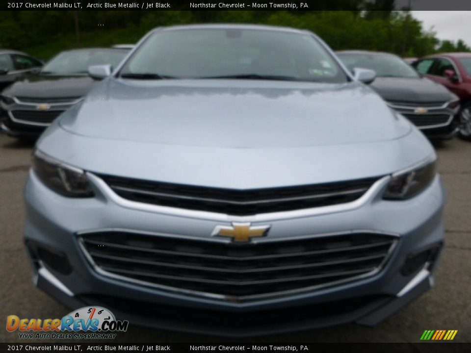 2017 Chevrolet Malibu LT Arctic Blue Metallic / Jet Black Photo #8