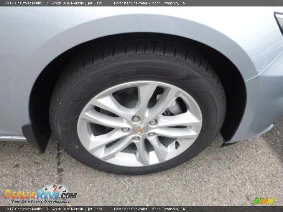 2017 Chevrolet Malibu LT Arctic Blue Metallic / Jet Black Photo #9