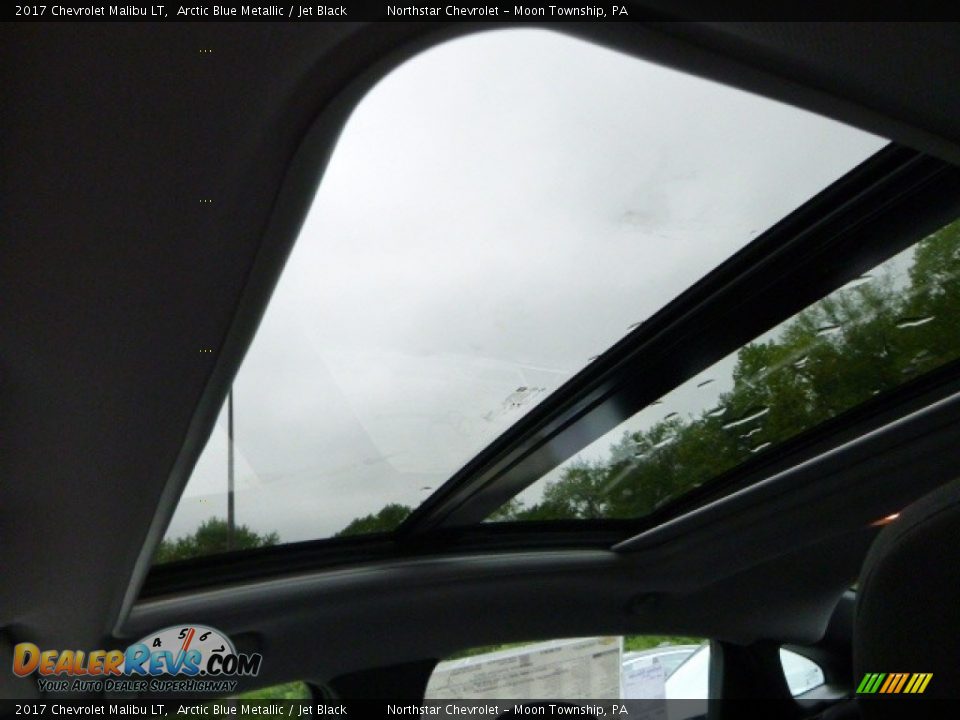 2017 Chevrolet Malibu LT Arctic Blue Metallic / Jet Black Photo #18