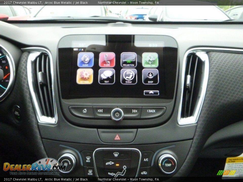 2017 Chevrolet Malibu LT Arctic Blue Metallic / Jet Black Photo #19